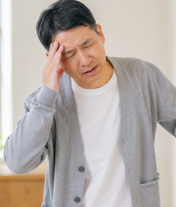 目眩や頭痛